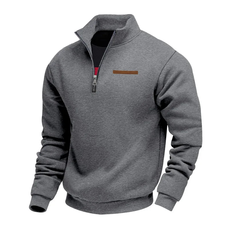 Mark | Casual Heren Fleece Sweatshirt