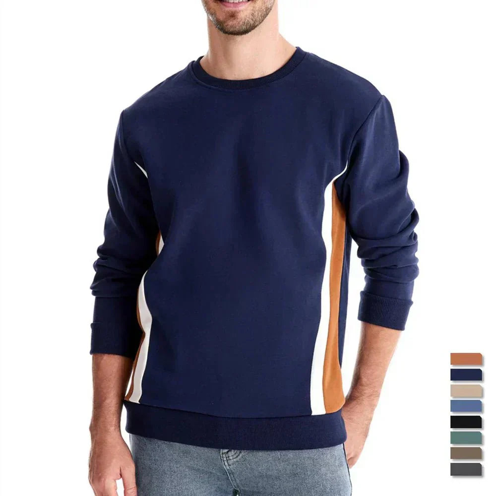 Jorvellan | Herensweater met moderne zijaccenten