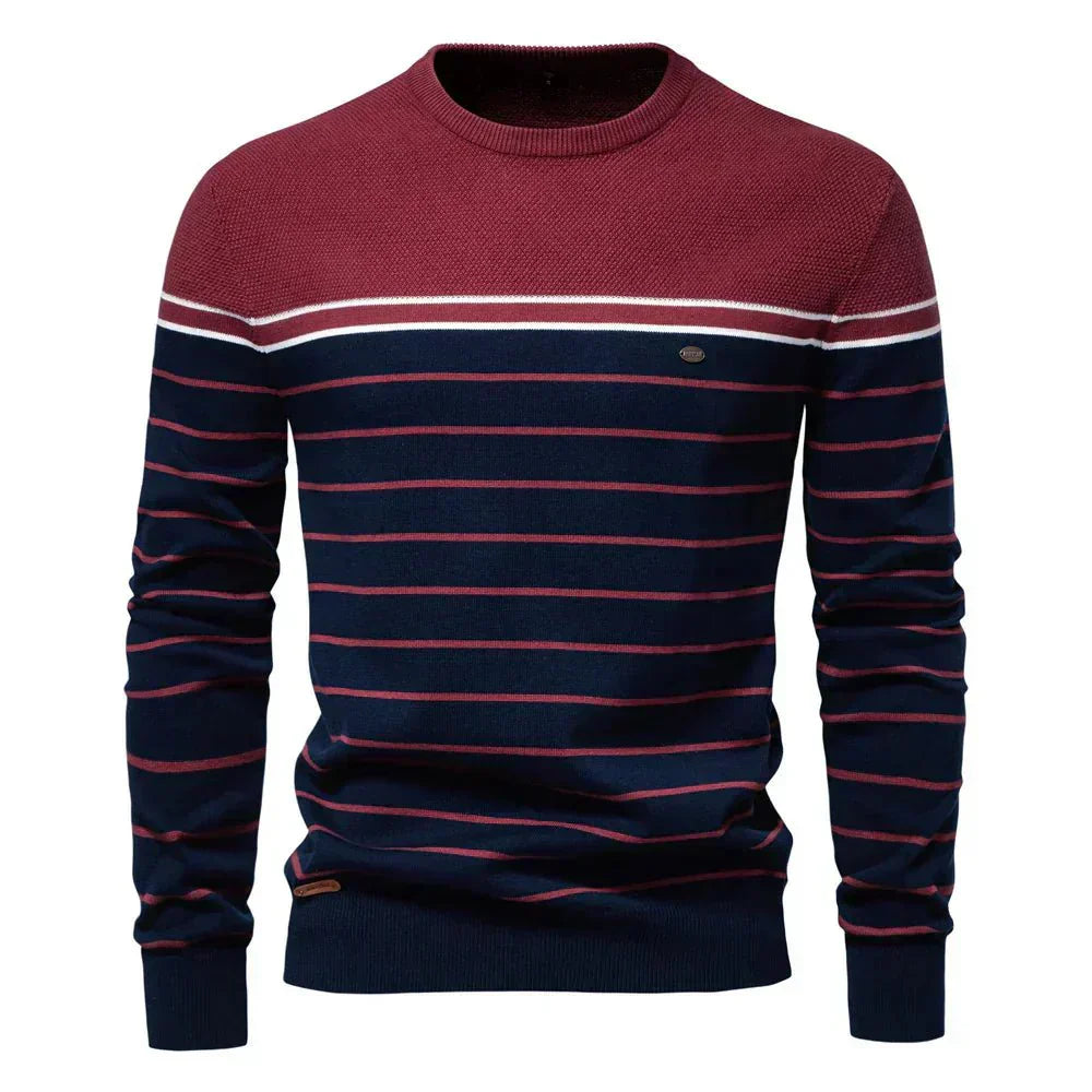 Kelrovind | Herentrui met moderne streeplook
