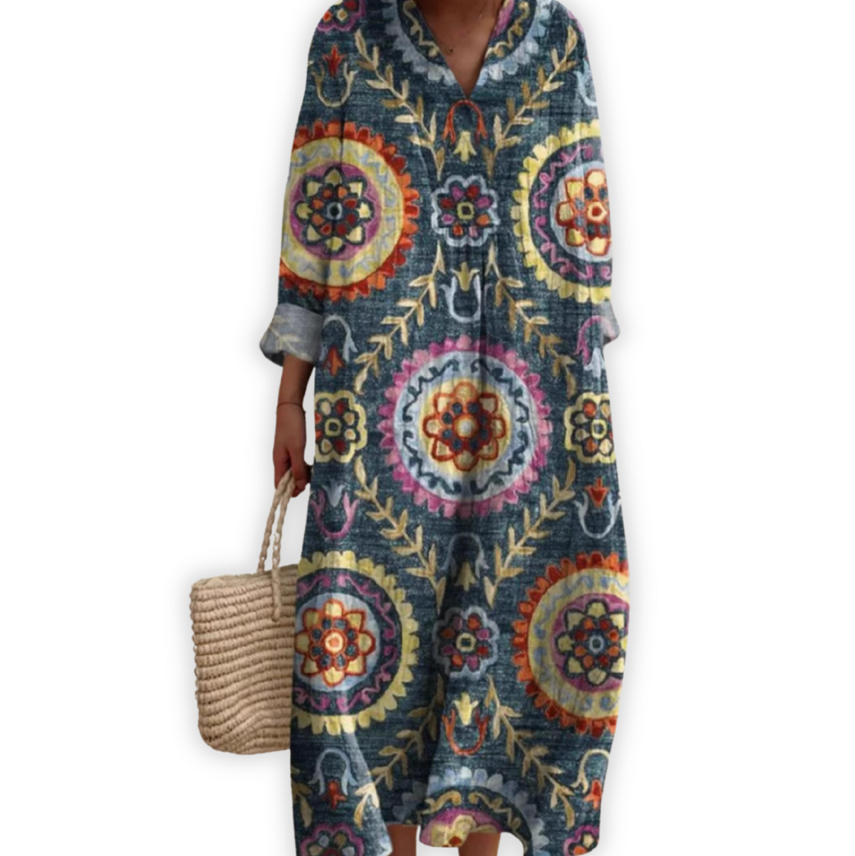 Olivia | Lichte Vintage Jurk