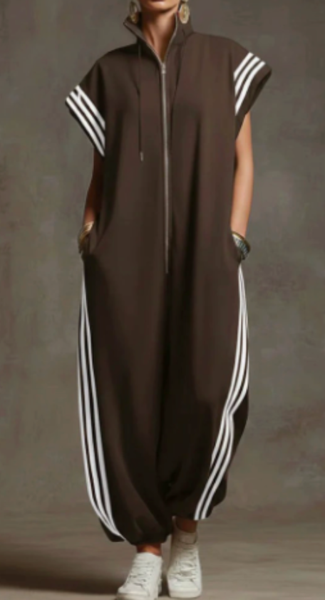 Bridgette | Jumpsuit met ritshals