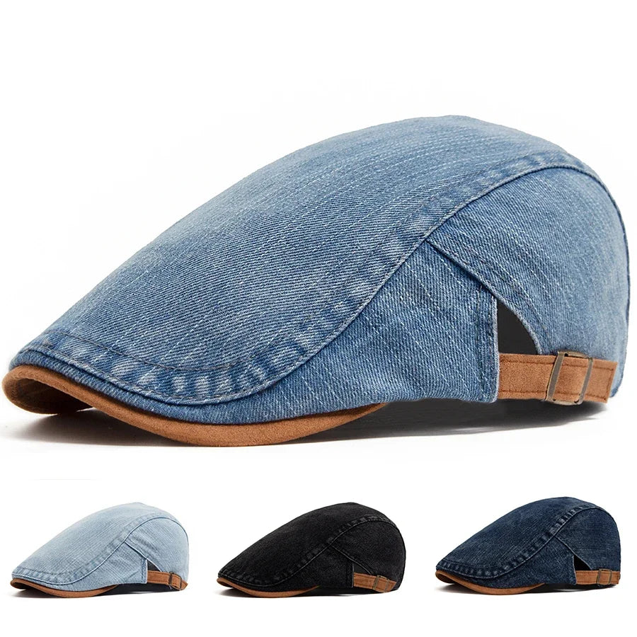 Kyle | Premium Flat Cap – Tijdloze Stijl & Dagelijks Comfort