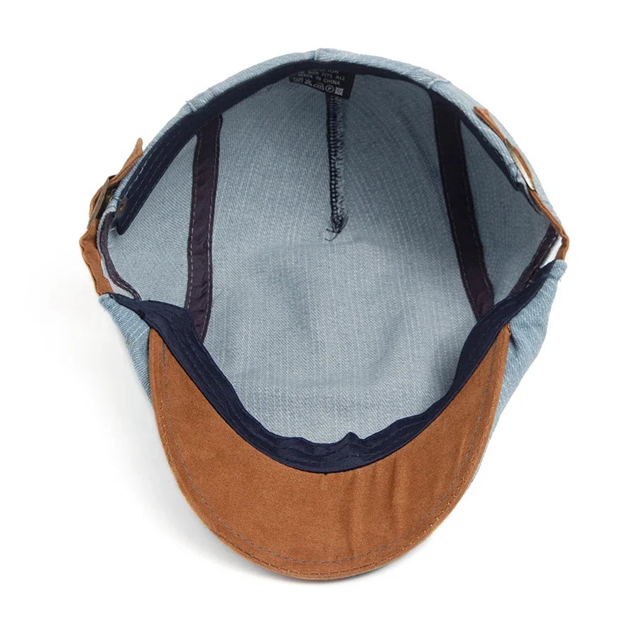 Kyle | Premium Flat Cap – Tijdloze Stijl & Dagelijks Comfort