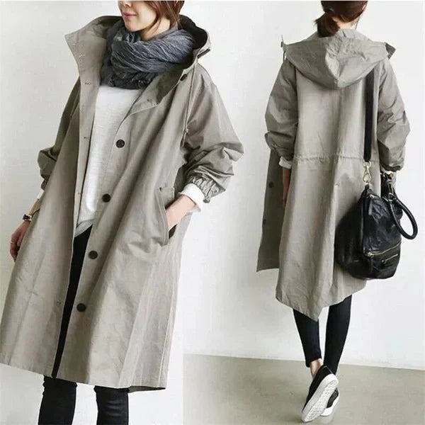 Marivelle | Lange Jas met Nonchalante Elegantie