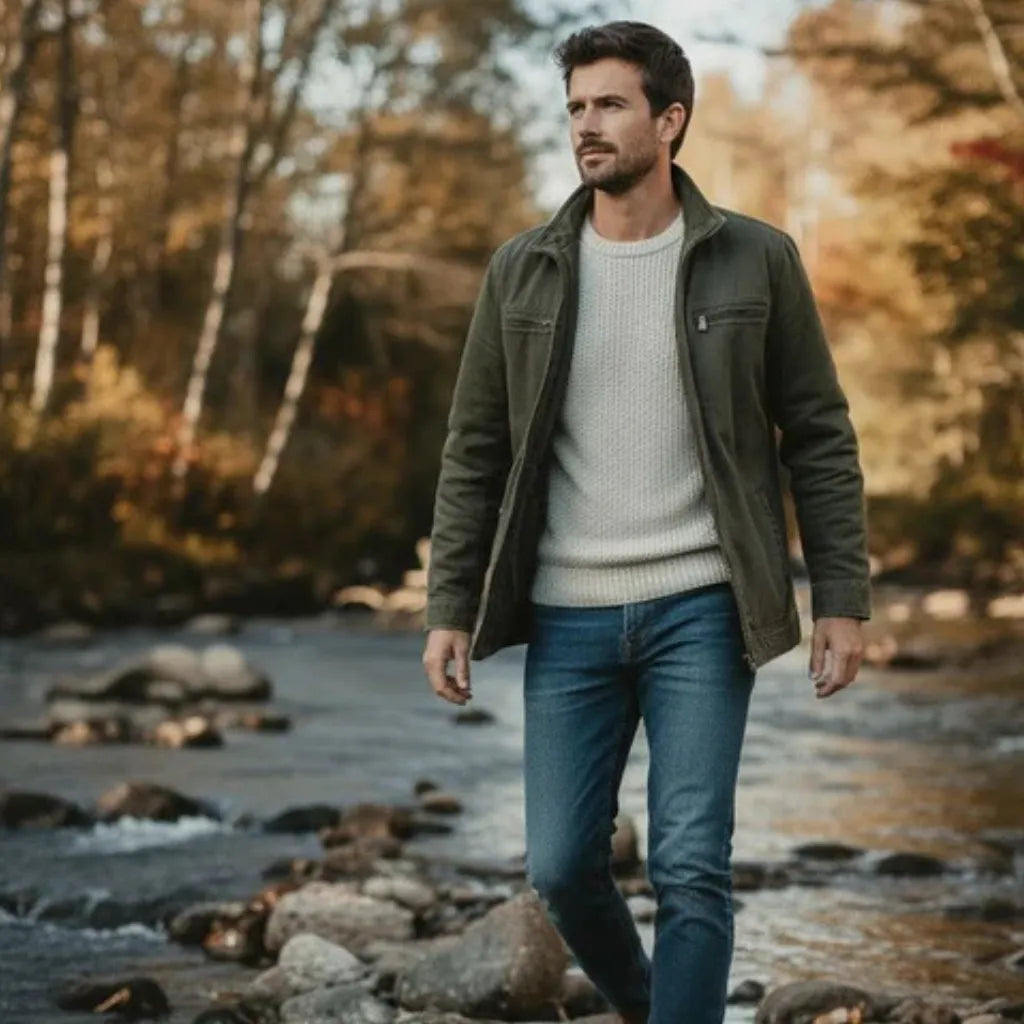 Jared | Vintage jas met rits