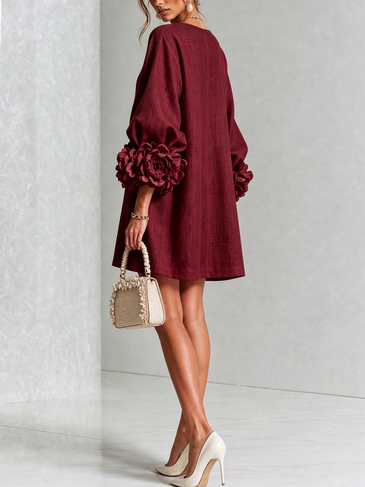 Therese | Bloemen mini-jurk