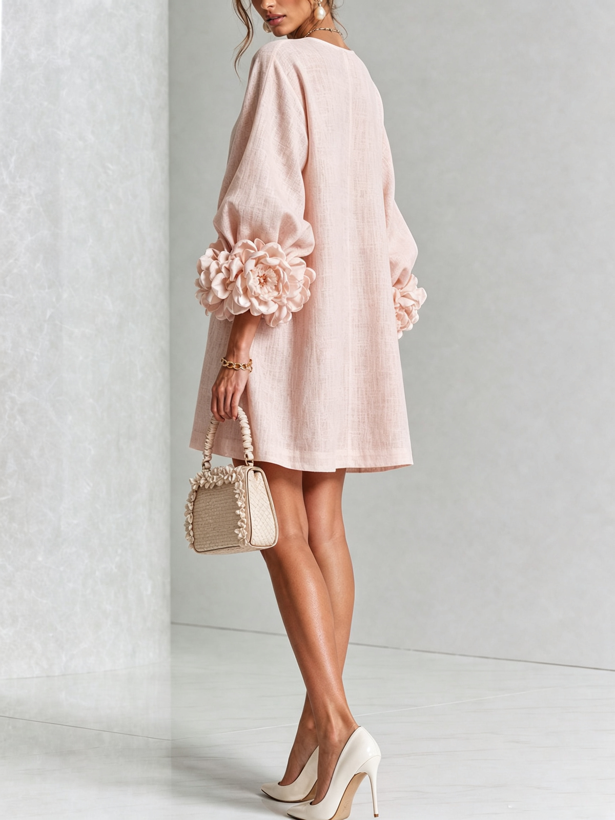 Therese | Bloemen mini-jurk