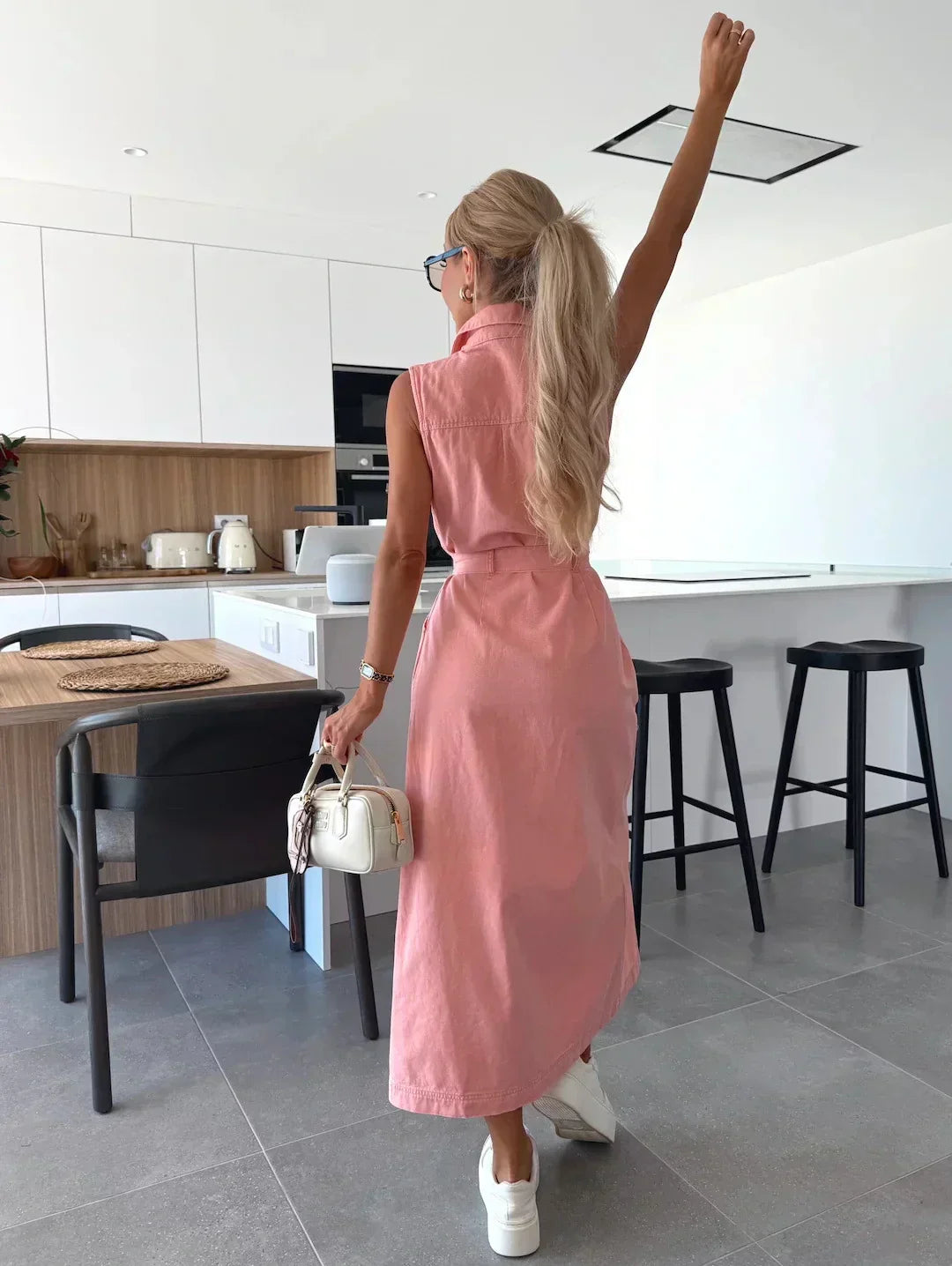 Katarina | Maxi Denim Jurk