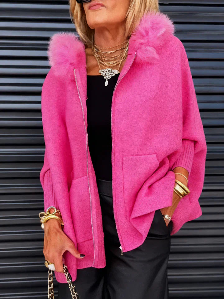 Elske | Luxe Cape met Moderne Pasvorm