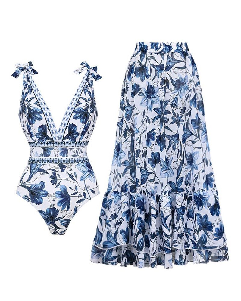 Benedetta | Badpak met lange rok