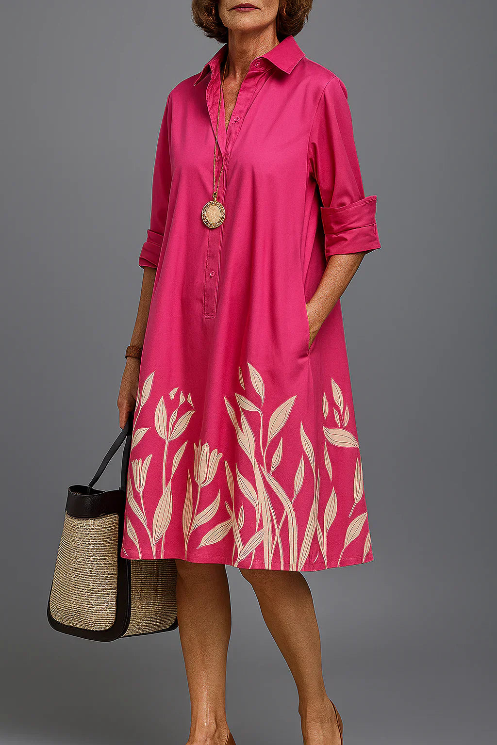 Grace | Comfortabele Midi Jurk