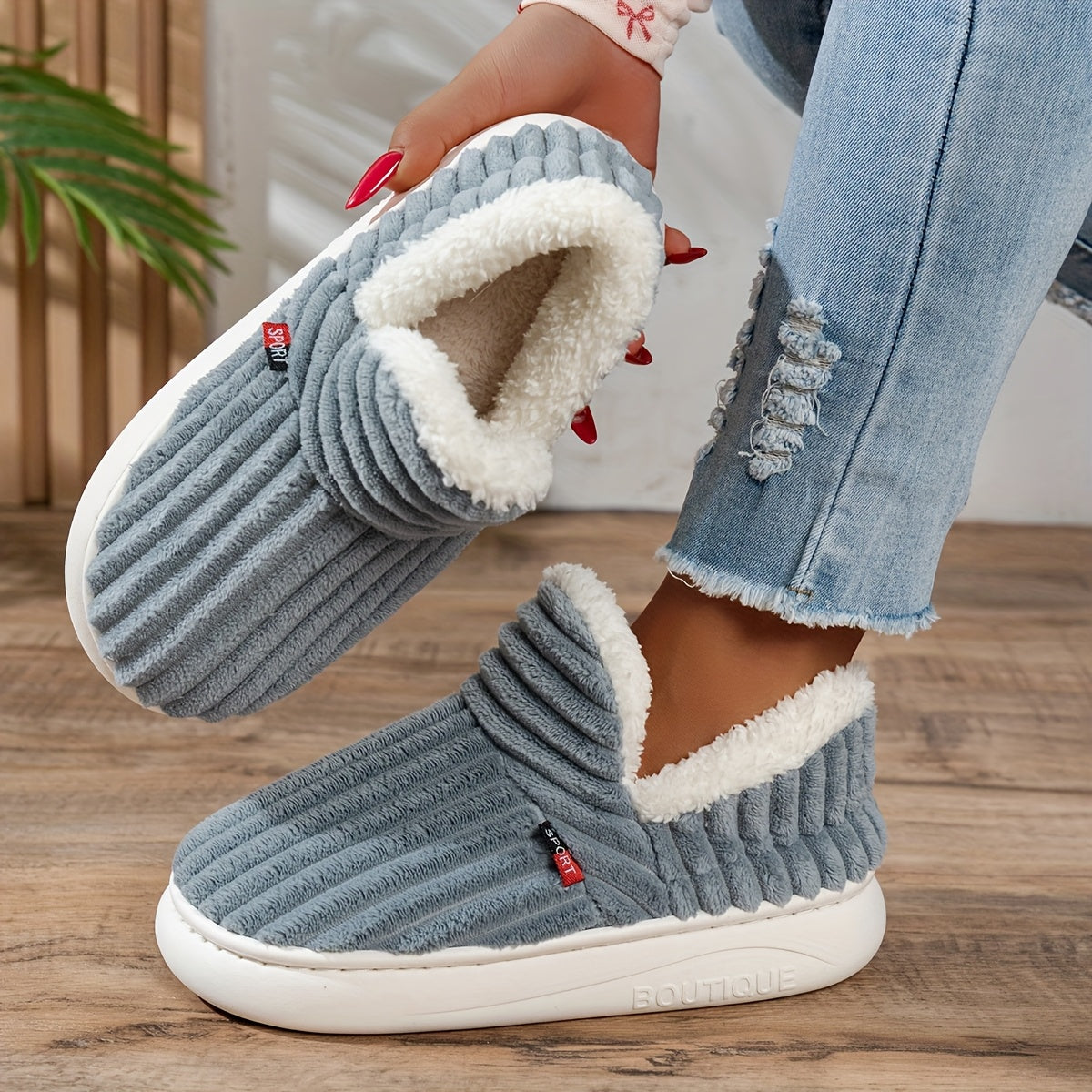 Ysolenne | Knus Stap Pantoffels