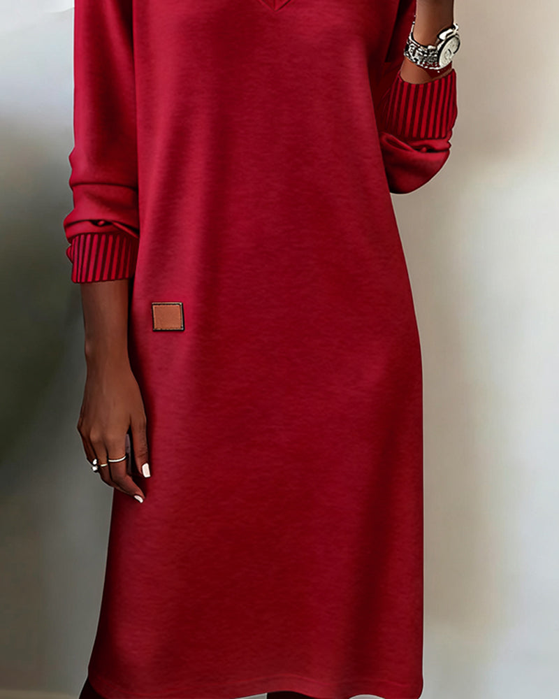 Emilira | Trui Midi Jurk