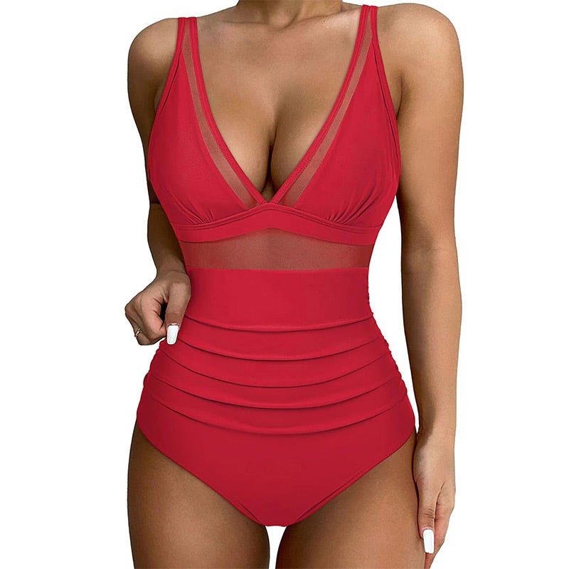Jana | Corrigerend Badpak met Luxe Mesh Accenten