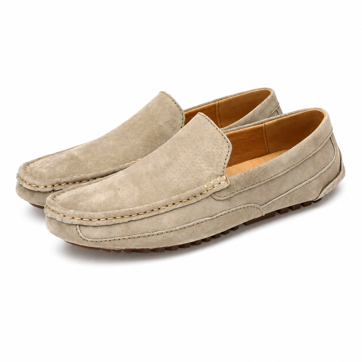 William | Heren Loafers Instappers met Ronde Neus