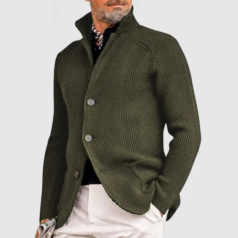 Jornavel | Cardigan Met Opstaande Kraag