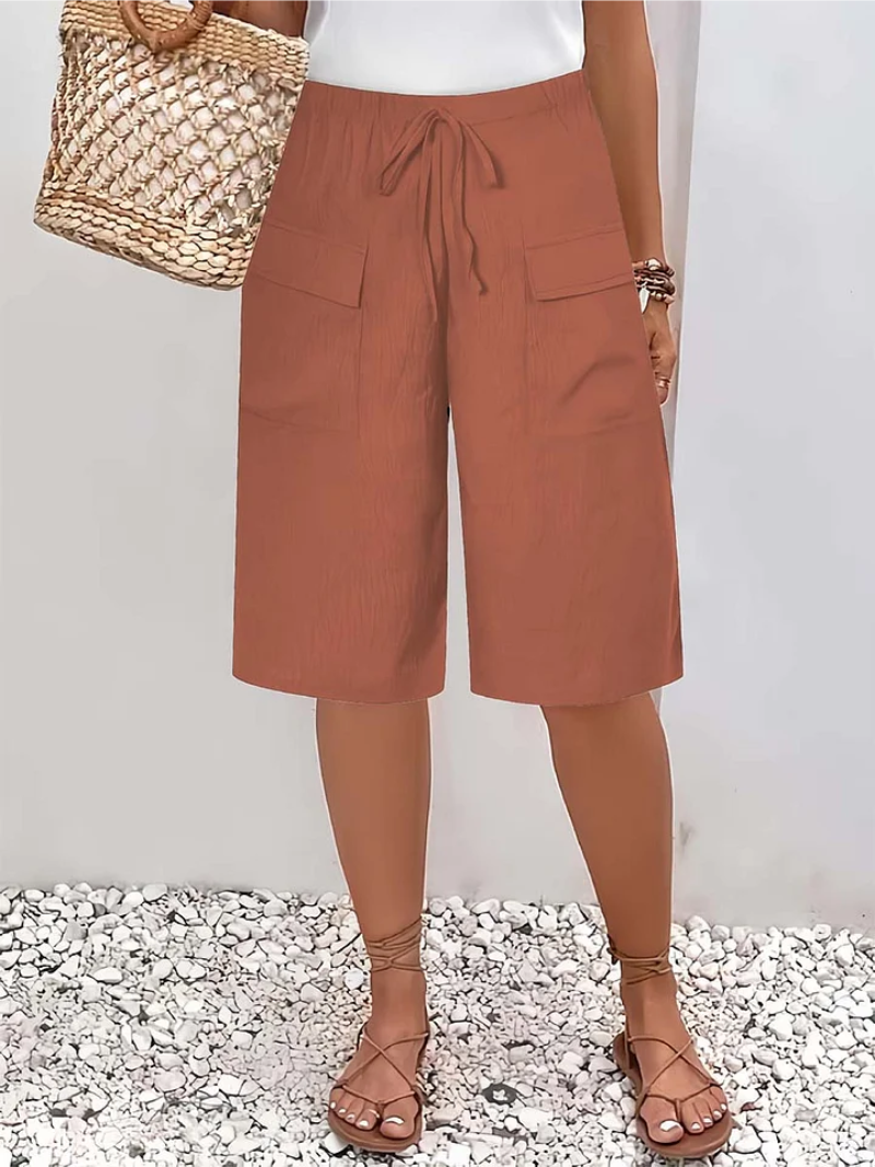 Krisha – Korte broek met elastische tailleband