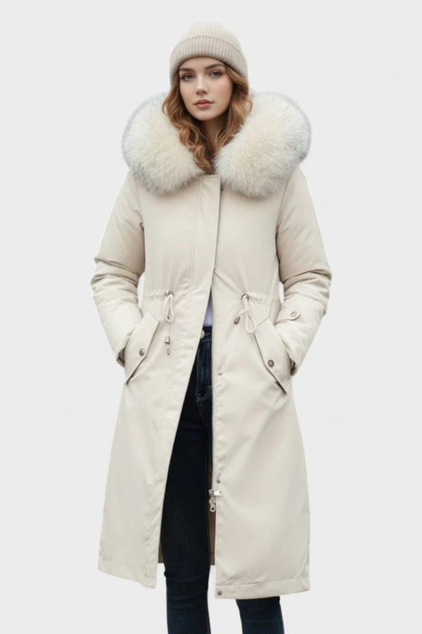 Lunaria | Lange Jas met Luxe Afwerking