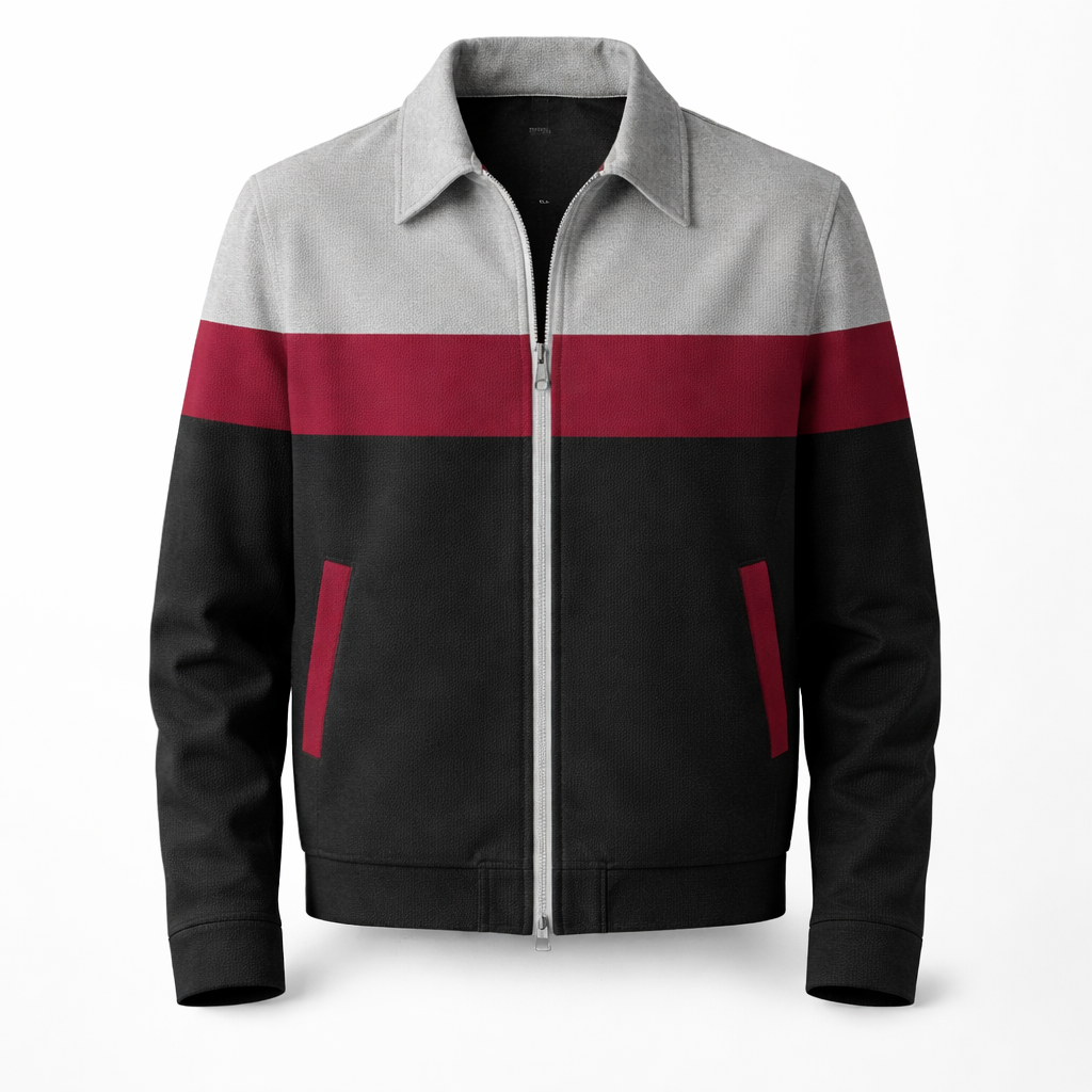 Joseph | Heren Colourblock Jas met Ritssluiting