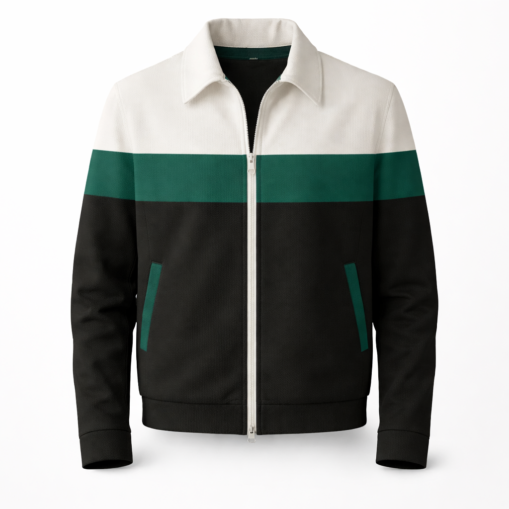 Joseph | Heren Colourblock Jas met Ritssluiting