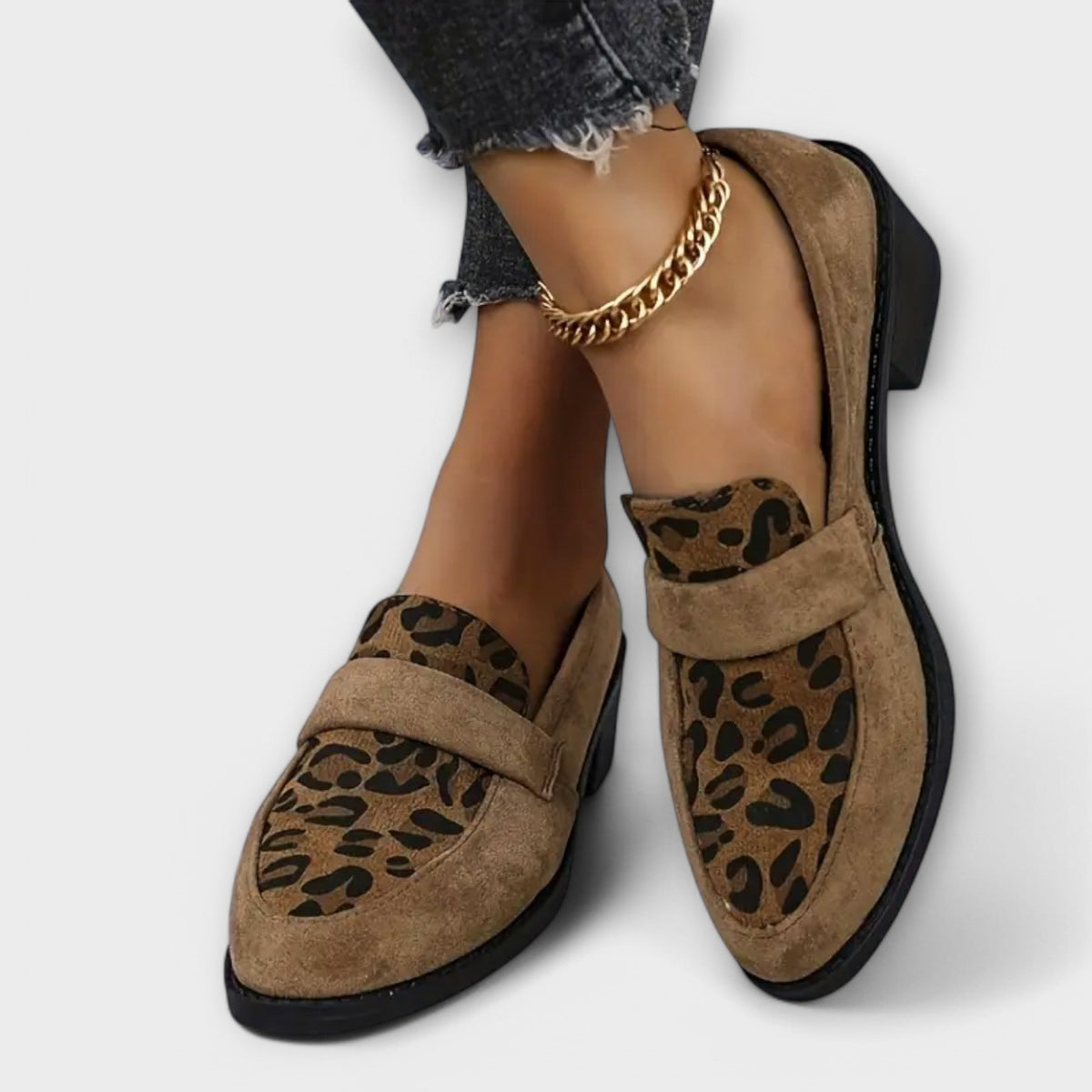 Chiara | Elegante Dameschoenen met Luipaardpatroon
