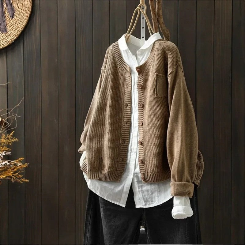 Julia | Losvallend V-hals Vest