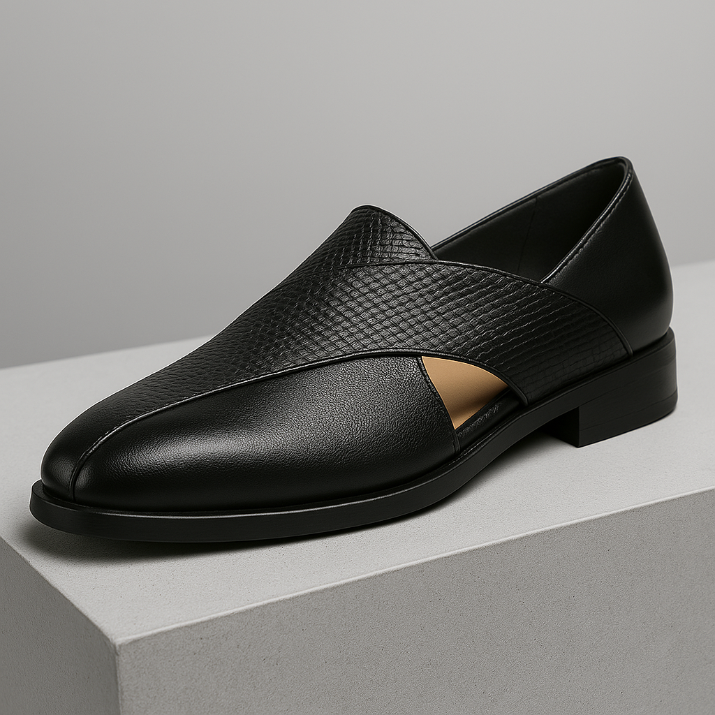 Oscar | Loafers met gekruiste bandjes