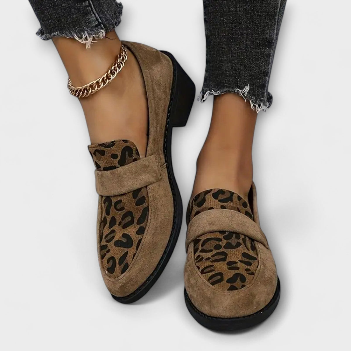 Chiara | Elegante Dameschoenen met Luipaardpatroon