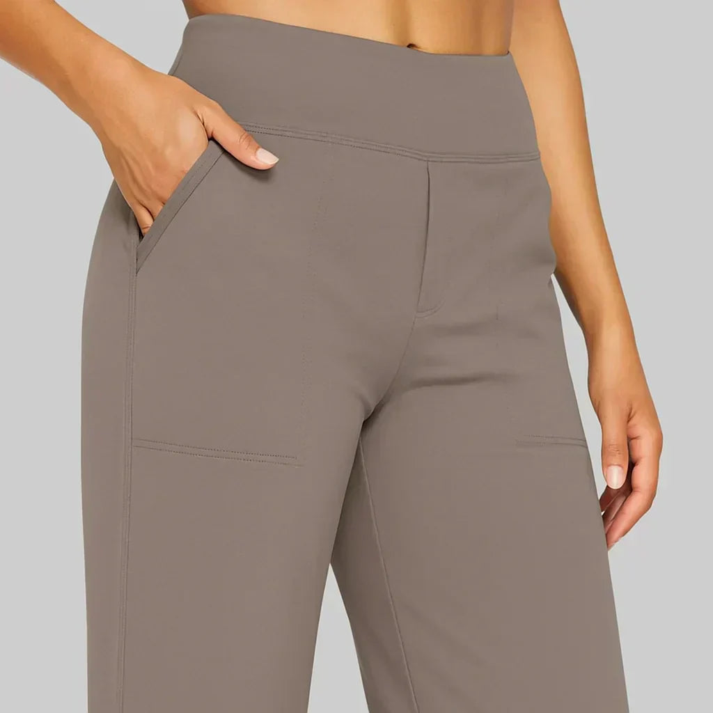 Calista | Elegante broek in zachte jersey