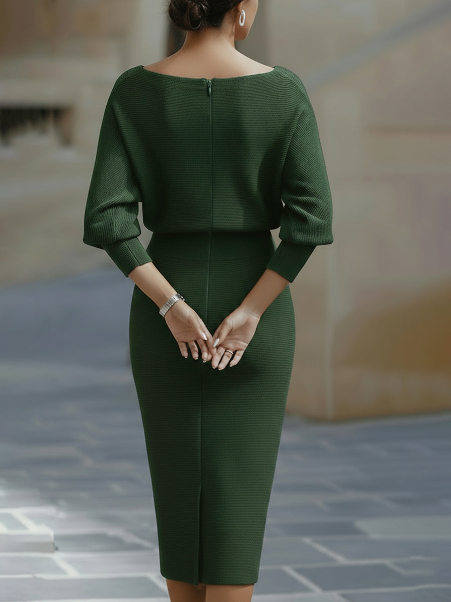 Jurilyn | Elegante midi-jurk voor elke dag