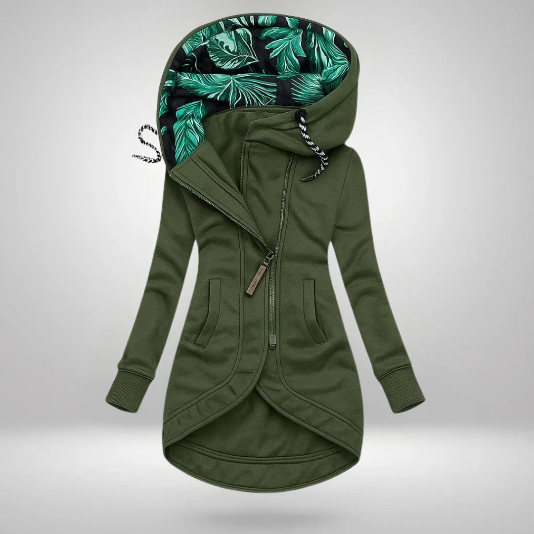 Rebecca | Dames Jas met Capuchon en Weerbestendige Afwerking