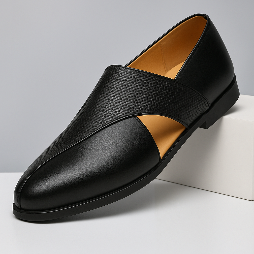 Oscar | Loafers met gekruiste bandjes