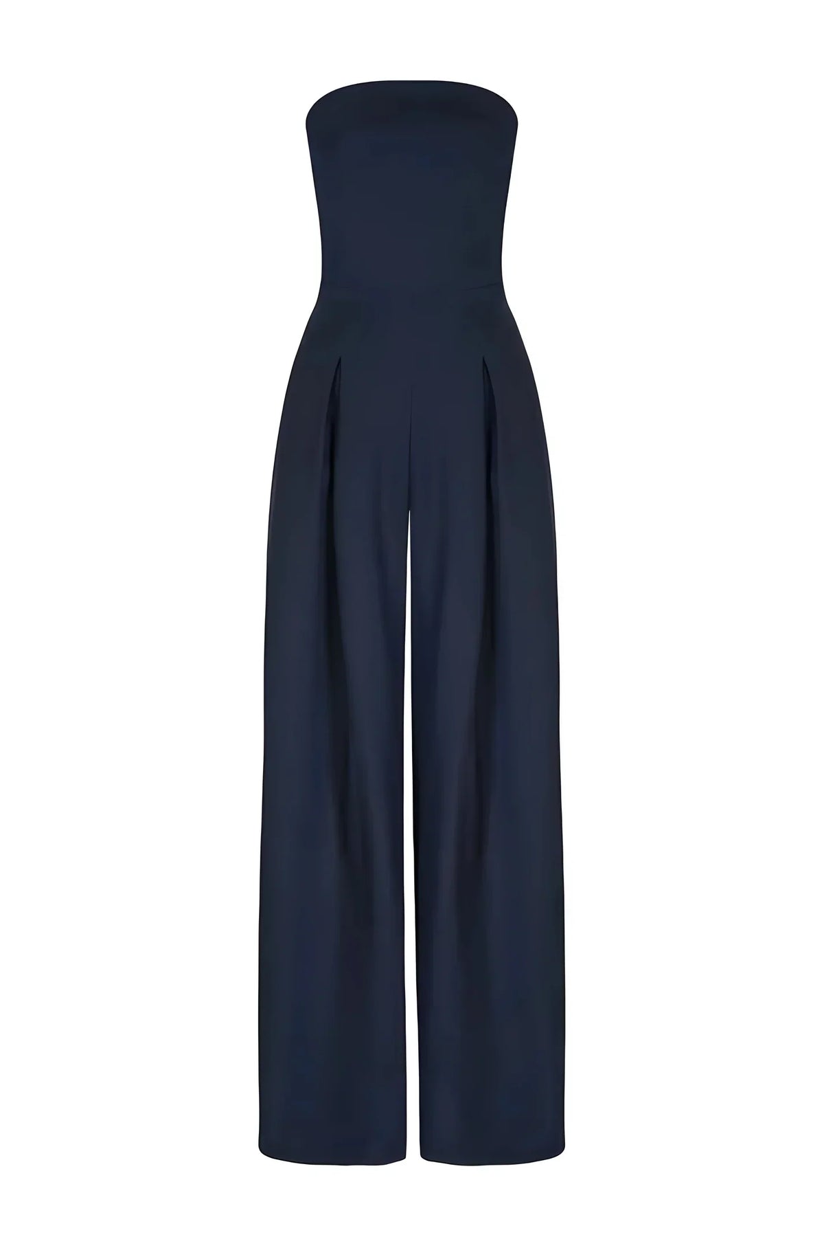 Adriana | Strapless Jumpsuit met Wijde Pijpen