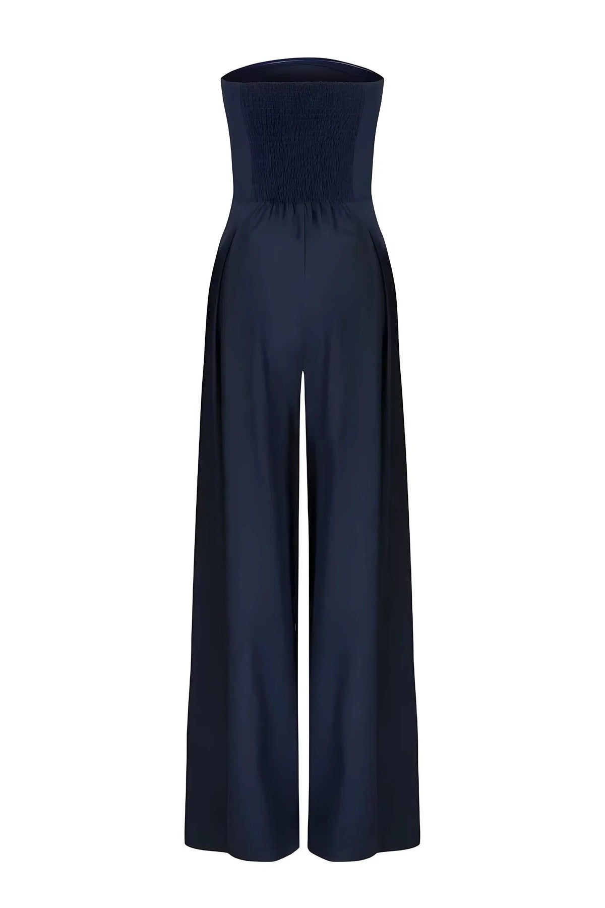 Adriana | Strapless Jumpsuit met Wijde Pijpen