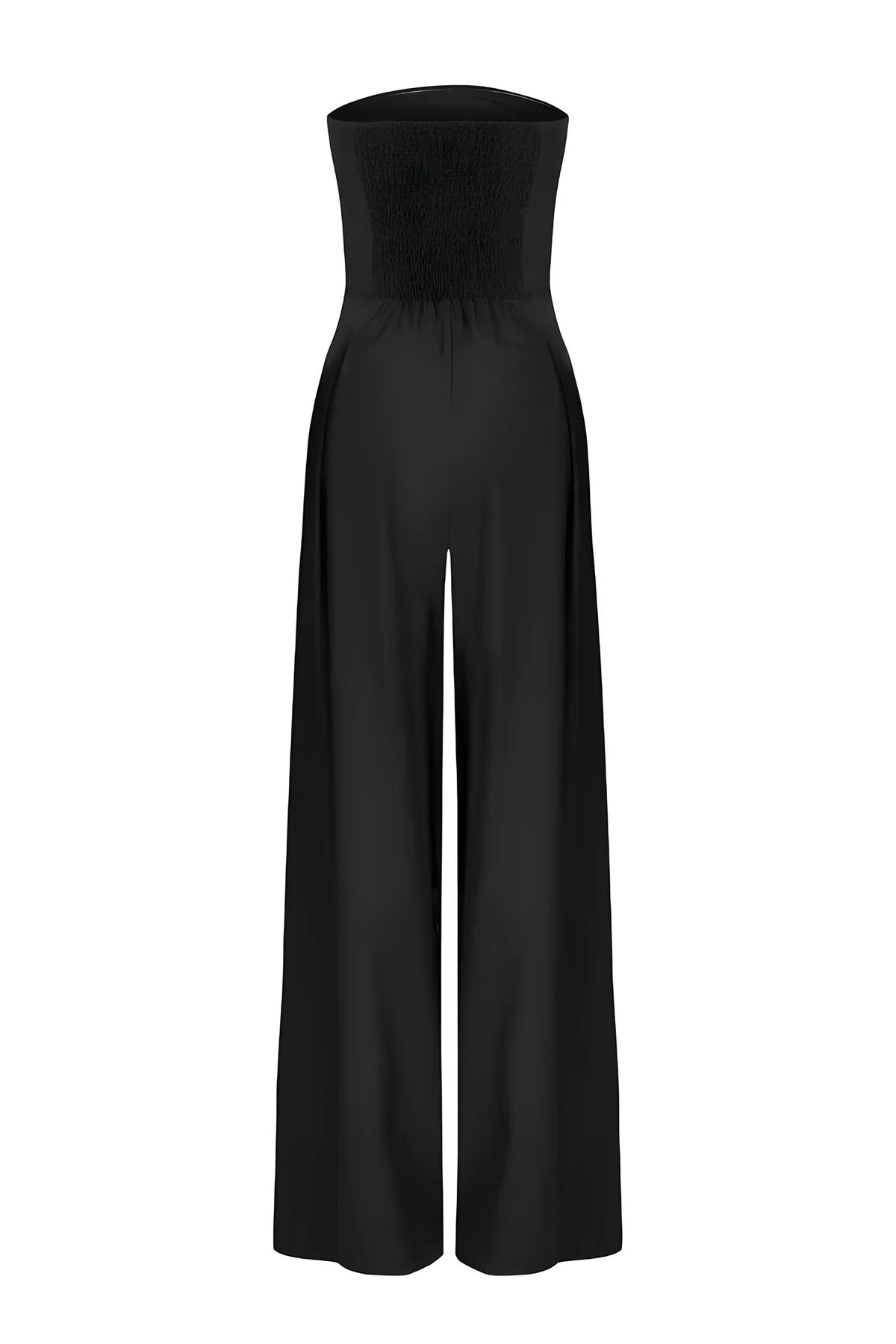 Adriana | Strapless Jumpsuit met Wijde Pijpen