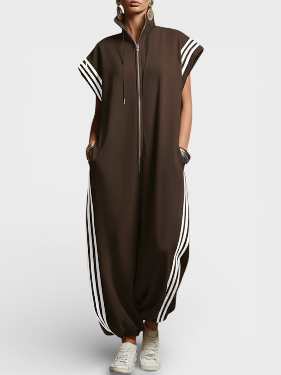 Shayla | Jumpsuit met ritskraag
