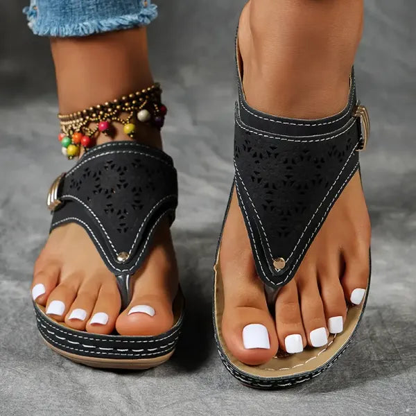Meliza | Kleurrijke Comfort Sandalen