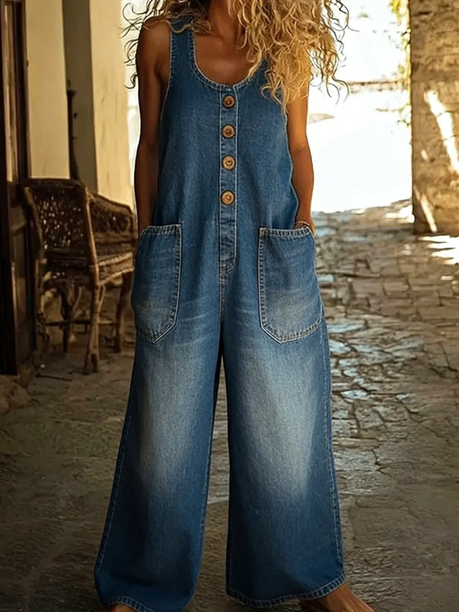 Sandara | Denim Jumpsuit