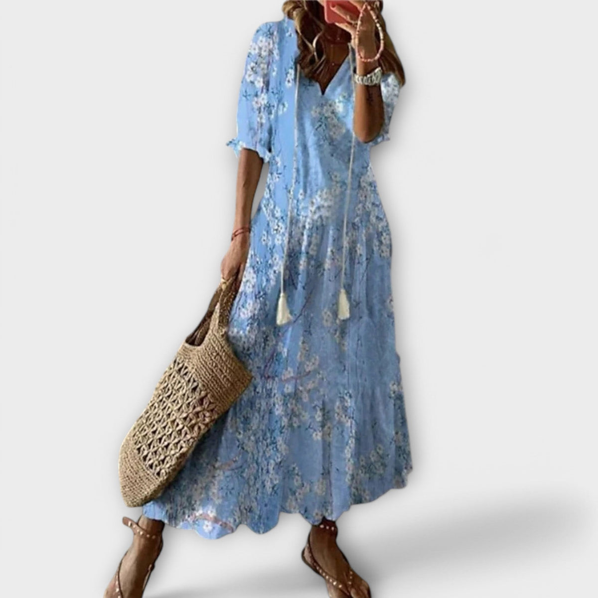 Helga | Elegante maxi-jurk