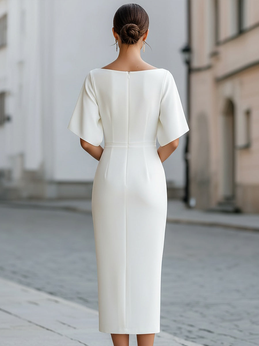 Leila | Elegante midijurk