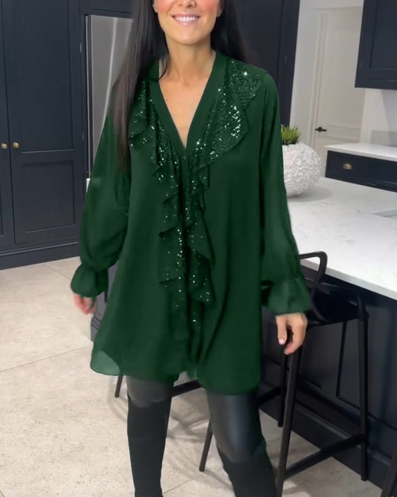 Norélise | Elegante Blouse Met Ruches