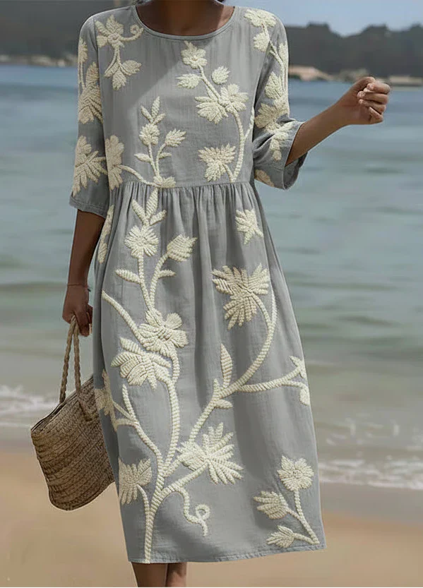 Gracie | Elegante bloemenjurk