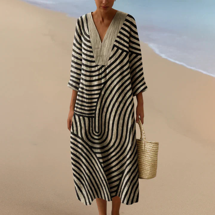 Grietje | MONOCHROME MAXI JURK