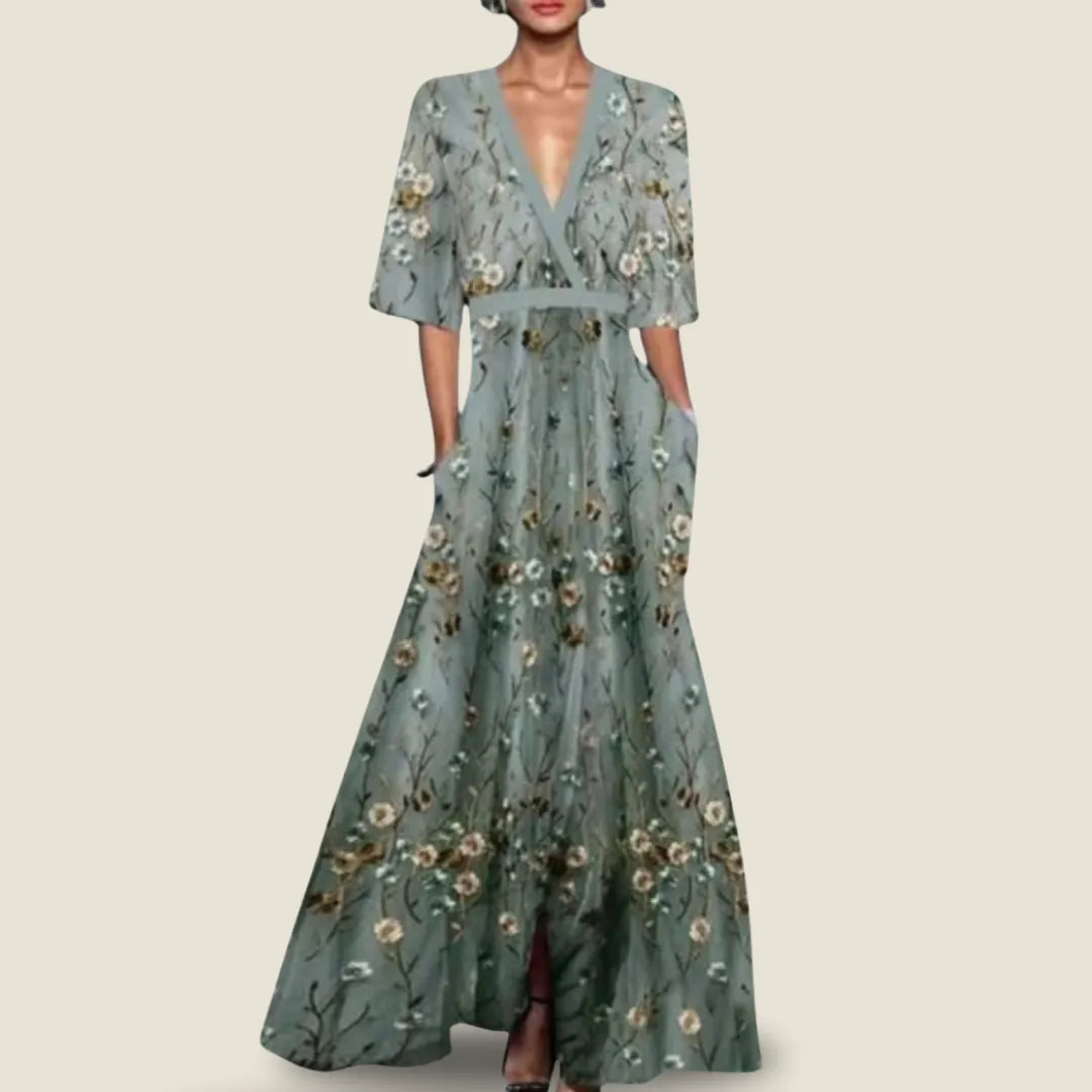 Lovelle | Elegante bloemenjurk