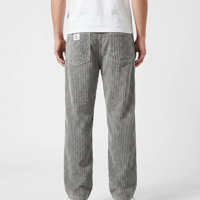 Jeroen | Geribde Relaxed Fit Broek