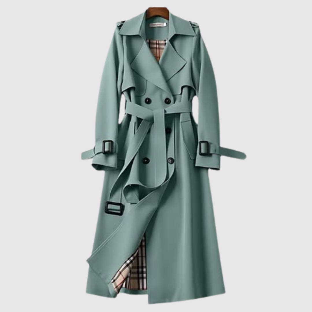 Liza | Elegante trenchcoat met tijdloos model en riem