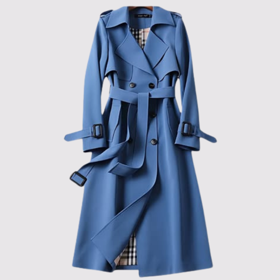 Liza | Elegante trenchcoat met tijdloos model en riem