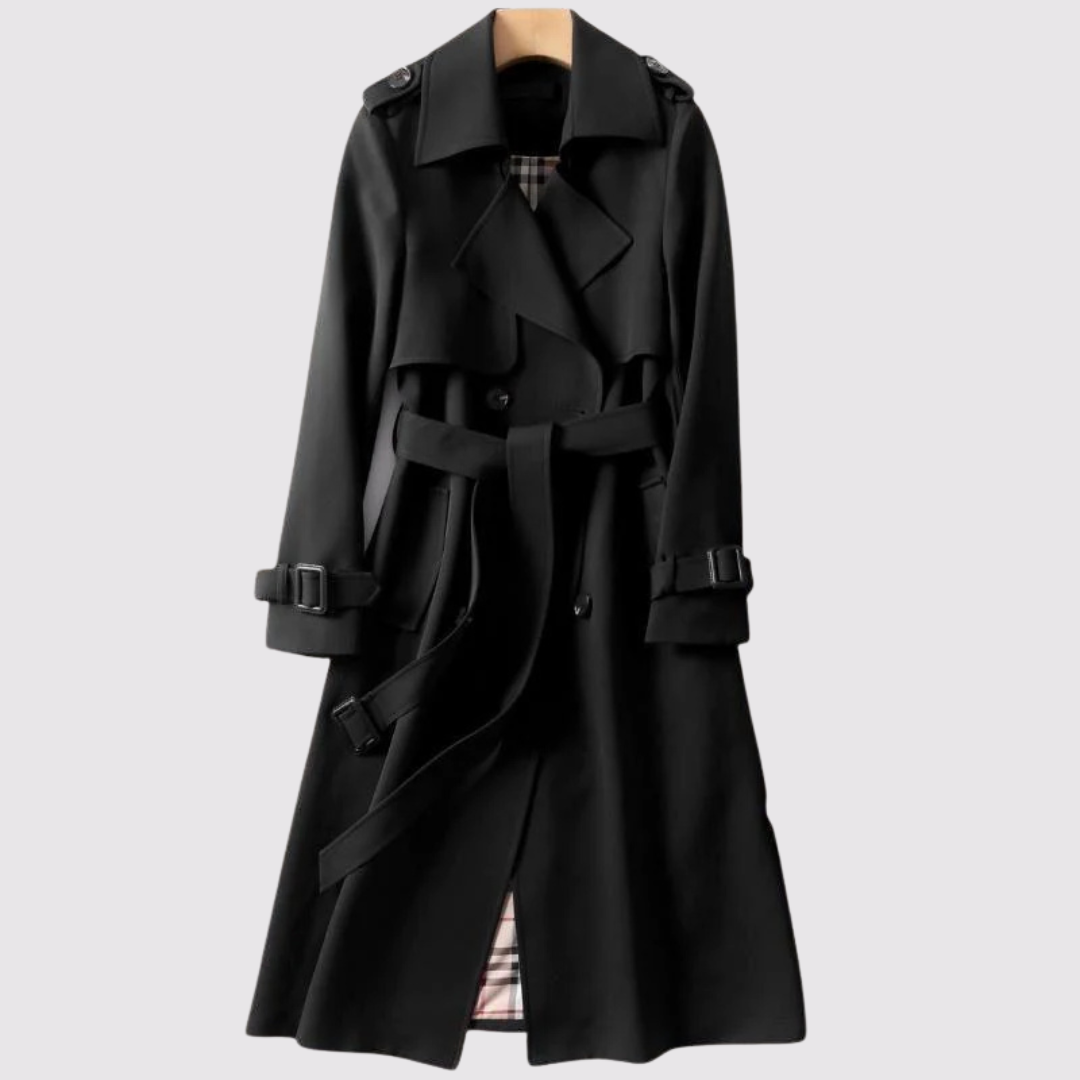 Liza | Elegante trenchcoat met tijdloos model en riem
