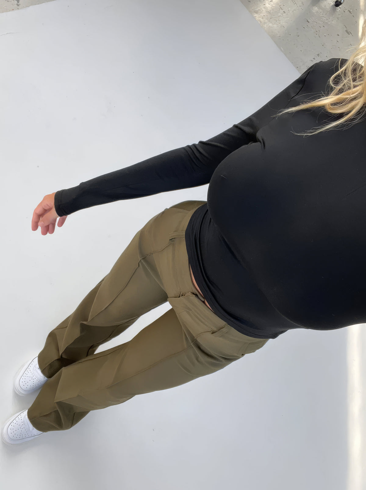 Josie | Moderne broek met wijde pijpen