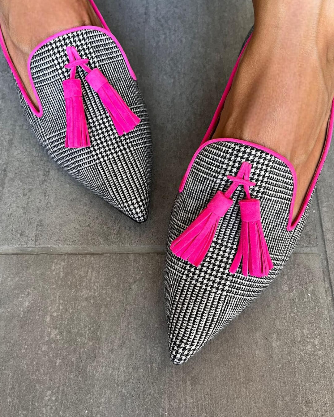 Alexandra | Loafers met Franjes